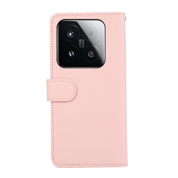 For Xiaomi 15T 5G ABEEL Delicate Texture Splicing RFID Leather Phone Case