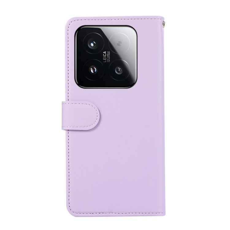 For Xiaomi 15T 5G ABEEL Delicate Texture Splicing RFID Leather Phone Case