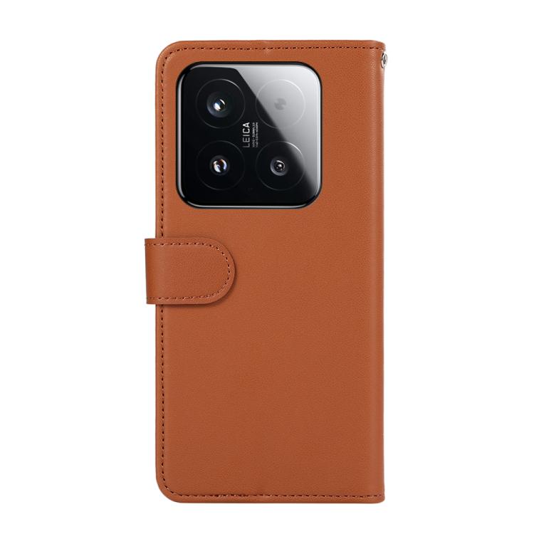 For Xiaomi 15T 5G ABEEL Delicate Texture Splicing RFID Leather Phone Case