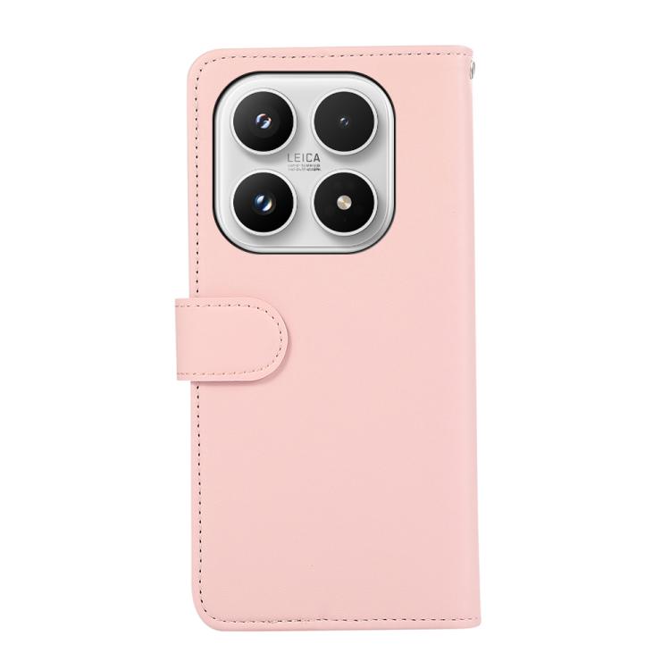 For Xiaomi 17 ABEEL Delicate Texture Splicing RFID Leather Phone Case