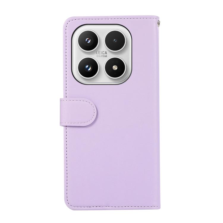 For Xiaomi 17 ABEEL Delicate Texture Splicing RFID Leather Phone Case