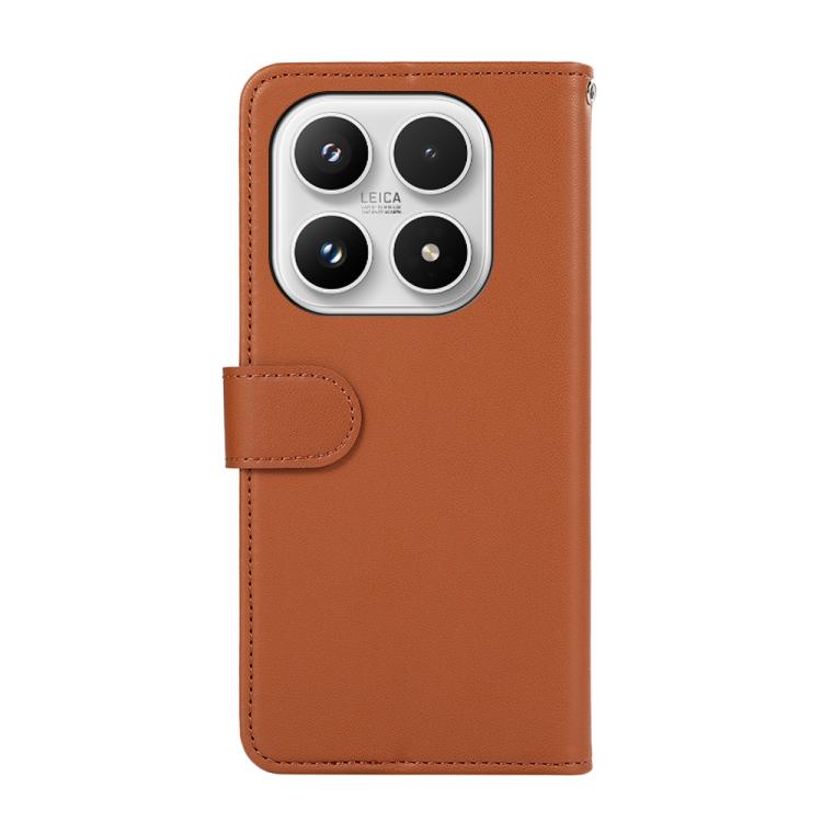 For Xiaomi 17 ABEEL Delicate Texture Splicing RFID Leather Phone Case