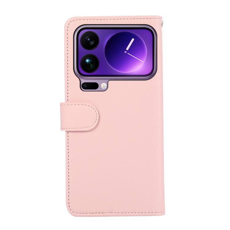 For Xiaomi 17 Pro ABEEL Delicate Texture Splicing RFID Leather Phone Case