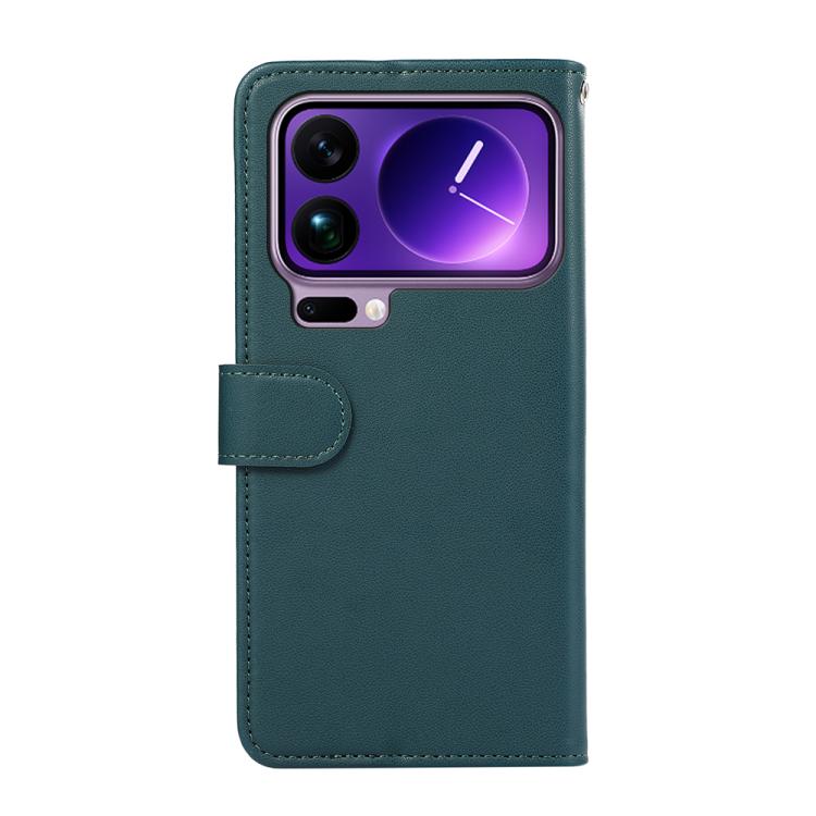 For Xiaomi 17 Pro Max ABEEL Delicate Texture Splicing RFID Leather Phone Case