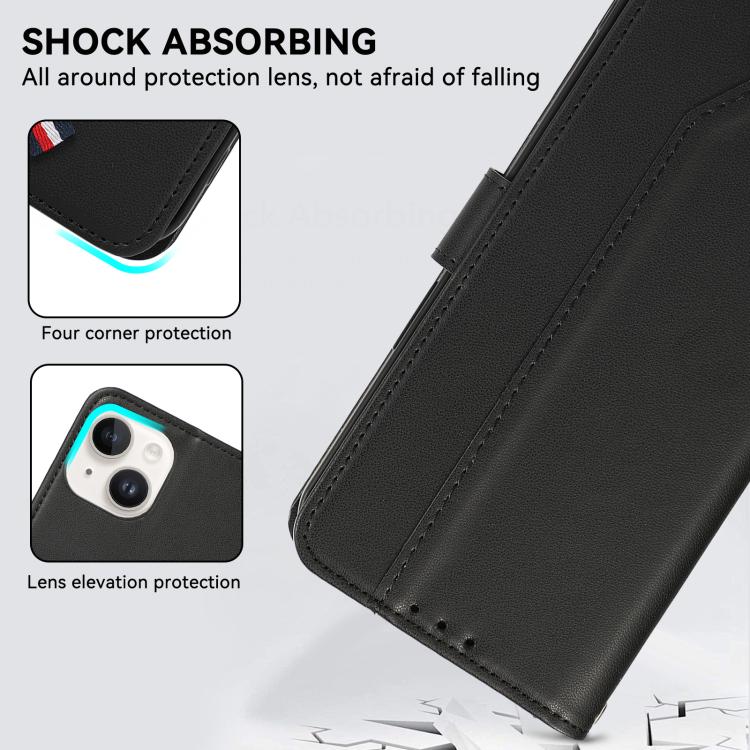 For Redmi Turbo 5 Max / Poco X8 Pro Max ABEEL Delicate Texture Splicing RFID Leather Phone Case