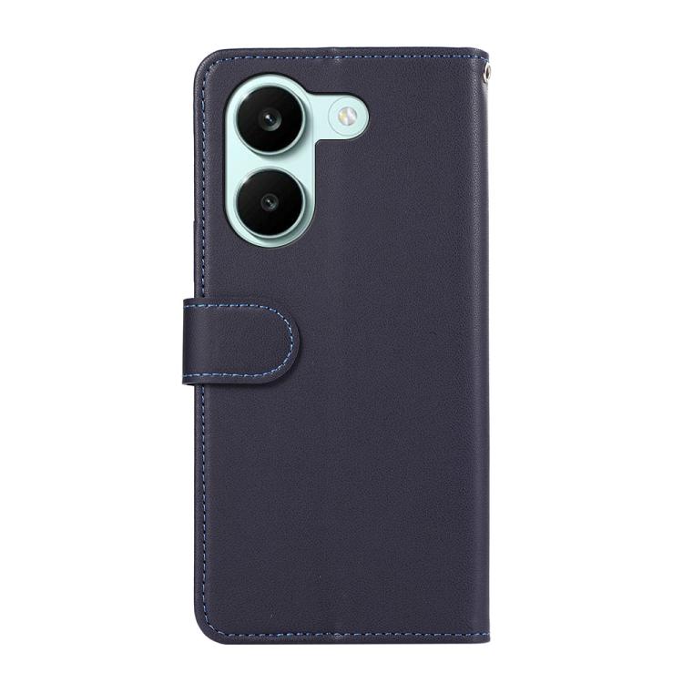 For Redmi Turbo 5 5G / Poco X8 Pro 5G ABEEL Delicate Texture Splicing RFID Leather Phone Case
