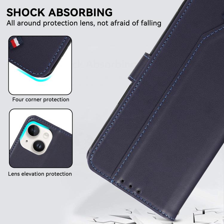 For Redmi Turbo 5 5G / Poco X8 Pro 5G ABEEL Delicate Texture Splicing RFID Leather Phone Case