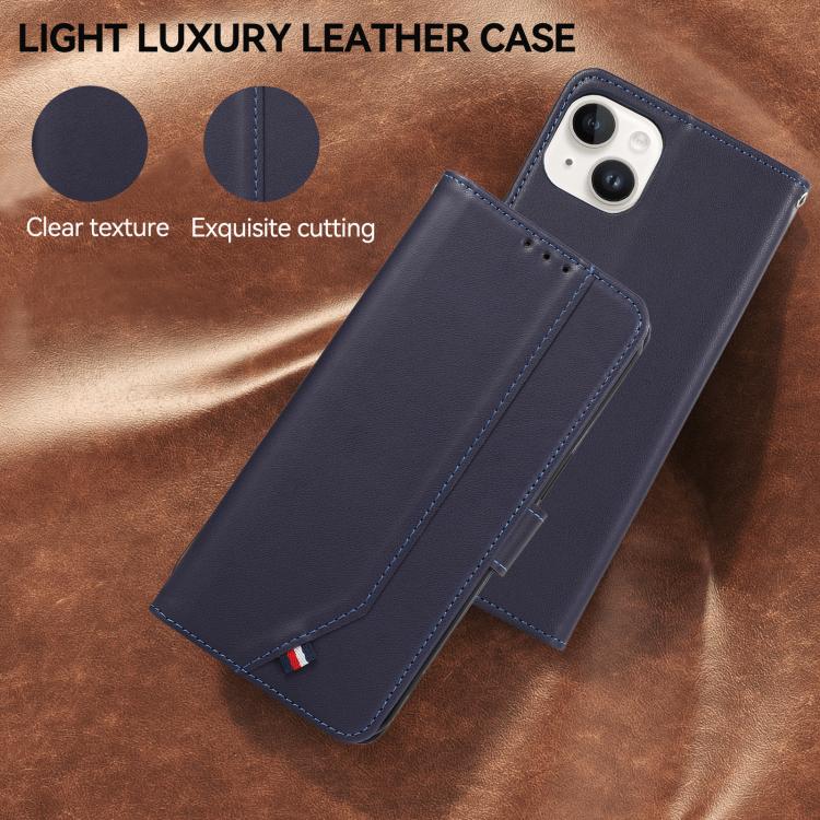For Redmi Turbo 5 5G / Poco X8 Pro 5G ABEEL Delicate Texture Splicing RFID Leather Phone Case