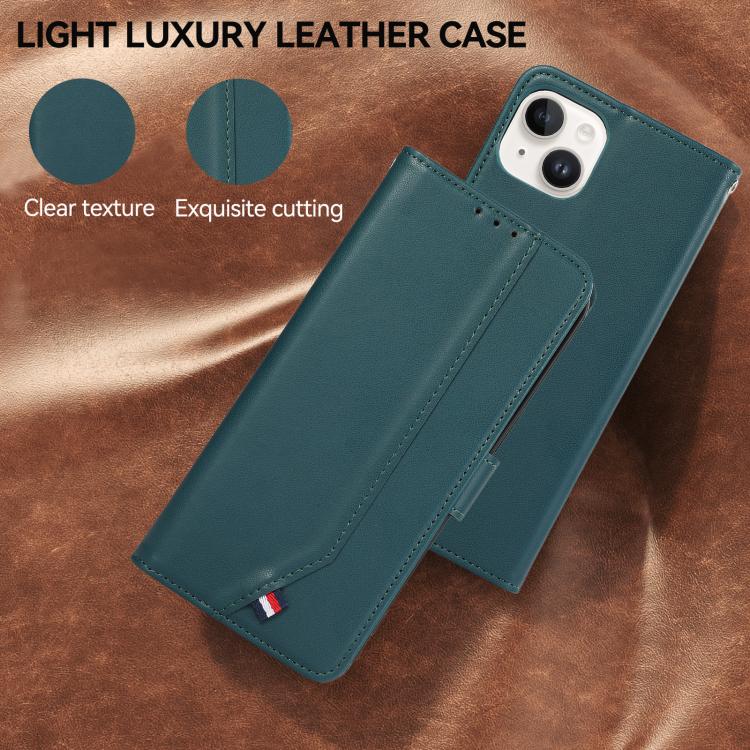 For Redmi Turbo 5 5G / Poco X8 Pro 5G ABEEL Delicate Texture Splicing RFID Leather Phone Case