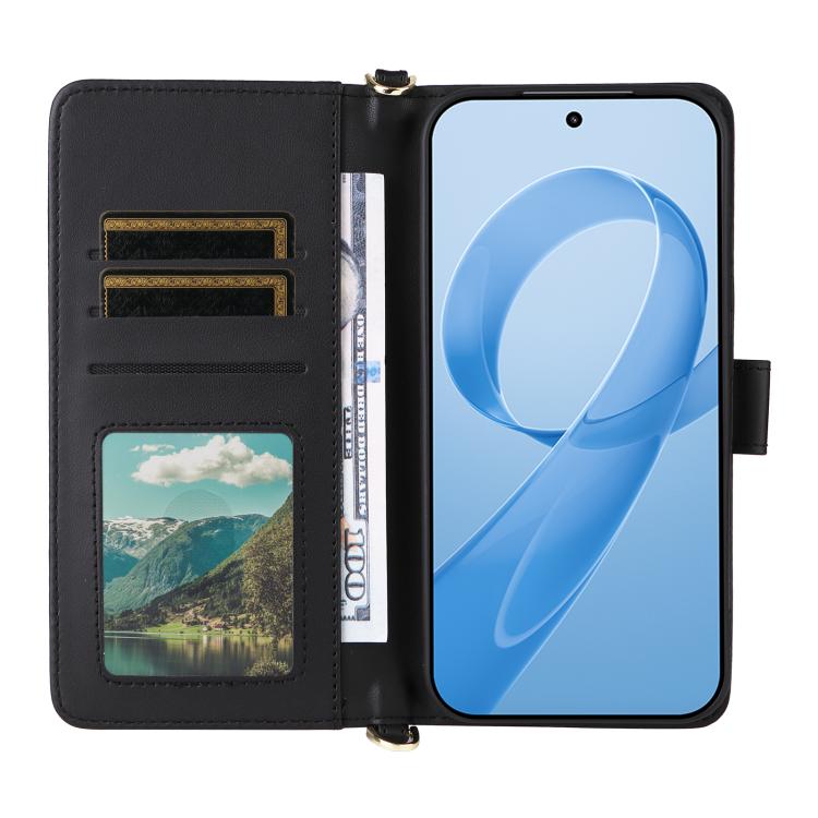 For Redmi K90 5G / Poco F8 Pro Multifunctional 6-Card Slots Leather Phone Case with Wrist Strap