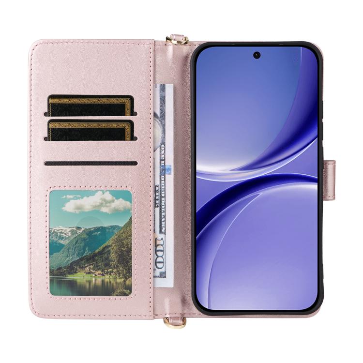 For Redmi Turbo 5 5G / Poco X8 Pro 5G Multifunctional 6-Card Slots Leather Phone Case with Wrist Strap