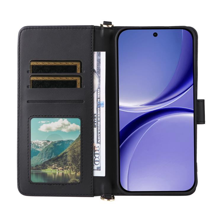 For Redmi Turbo 5 5G / Poco X8 Pro 5G Multifunctional 6-Card Slots Leather Phone Case with Wrist Strap