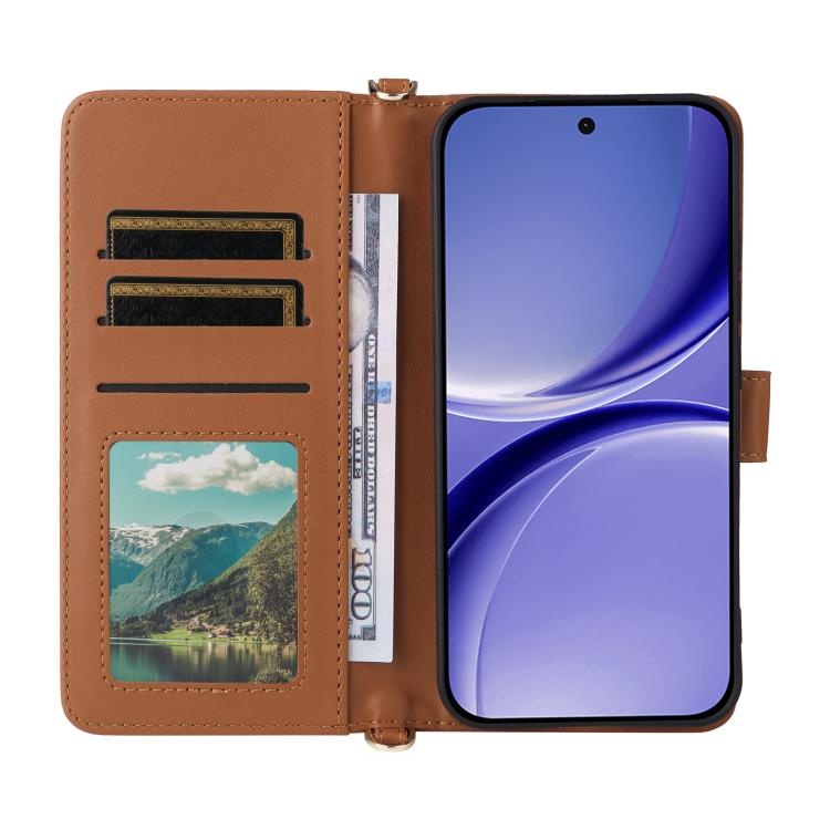 For Redmi Turbo 5 5G / Poco X8 Pro 5G Multifunctional 6-Card Slots Leather Phone Case with Wrist Strap