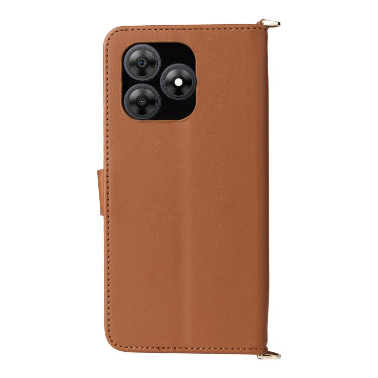 For Blackview Wave 8C Multifunctional 6-Card Slots Leather Phone Case with Wrist Strap