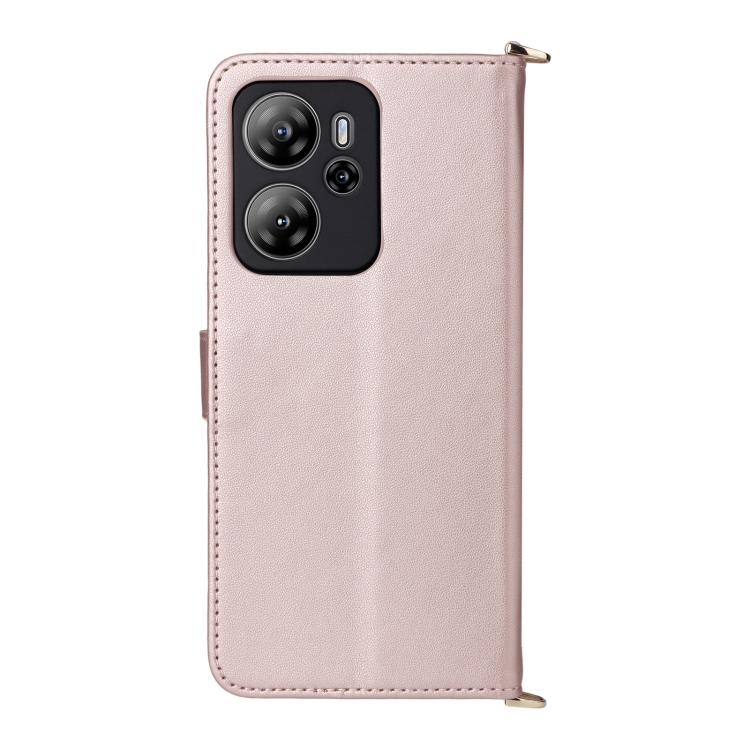 For Blackview Oscal Tiger 13 Multifunctional 6-Card Slots Leather Phone Case with Wrist Strap