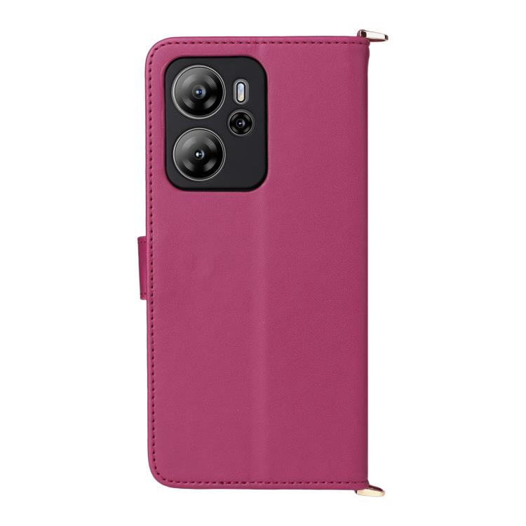 For Blackview Oscal Tiger 13 Multifunctional 6-Card Slots Leather Phone Case with Wrist Strap