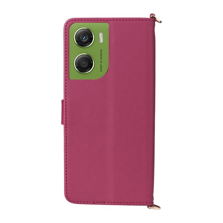 For Motorola Moto G06 4G Multifunctional 6-Card Slots Leather Phone Case with Wrist Strap
