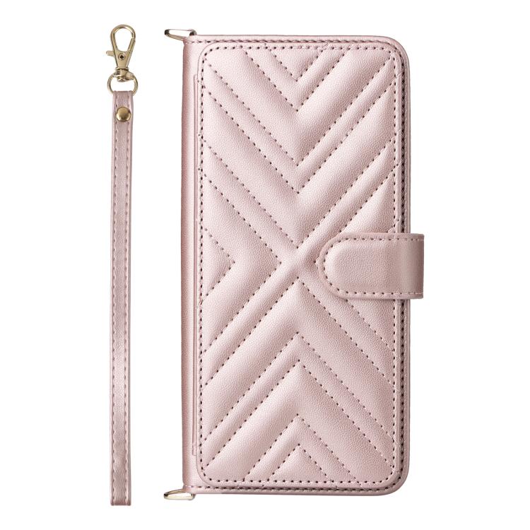 For Ulefone Note 21 Multifunctional 6-Card Slots Leather Phone Case with Wrist Strap