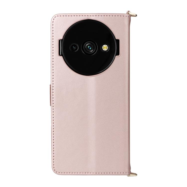 For Oukitel C59 / C59 Pro Multifunctional 6-Card Slots Leather Phone Case with Wrist Strap