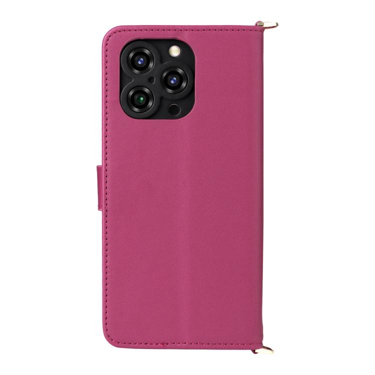 For Oukitel C3 4G 2025 Multifunctional 6-Card Slots Leather Phone Case with Wrist Strap
