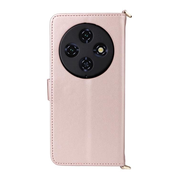 For Oukitel C5 4G 2025 Multifunctional 6-Card Slots Leather Phone Case with Wrist Strap