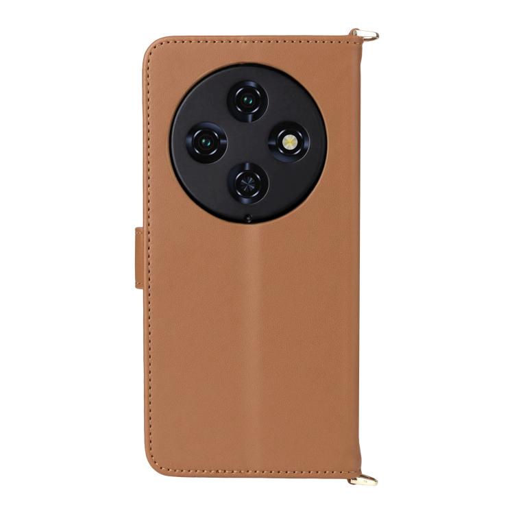 For Oukitel C5 4G 2025 Multifunctional 6-Card Slots Leather Phone Case with Wrist Strap
