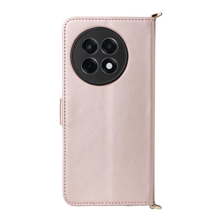 For OnePlus Ace 5 / Ace 5 Pro 5G / 13R 5G Multifunctional 6-Card Slots Leather Phone Case with Wrist Strap