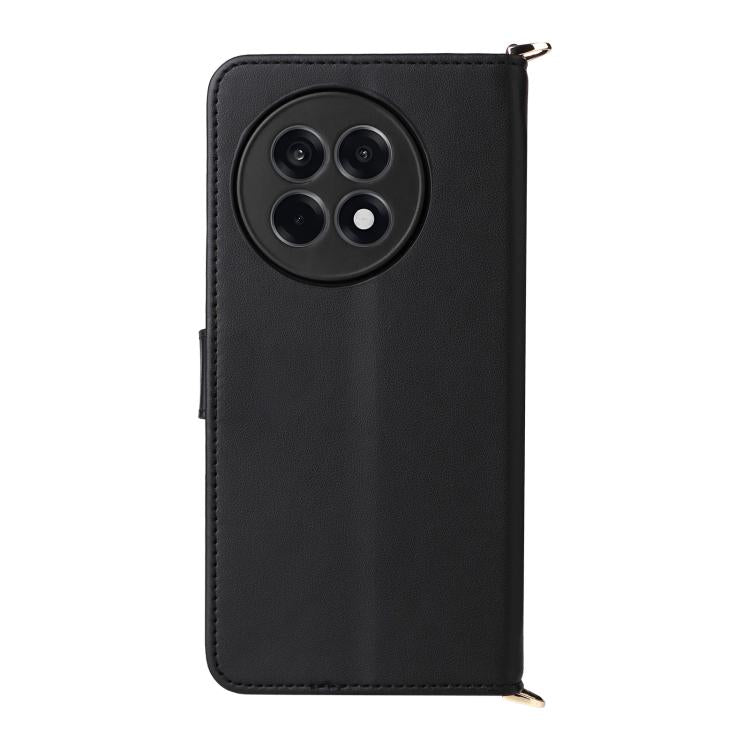 For OnePlus Ace 5 / Ace 5 Pro 5G / 13R 5G Multifunctional 6-Card Slots Leather Phone Case with Wrist Strap