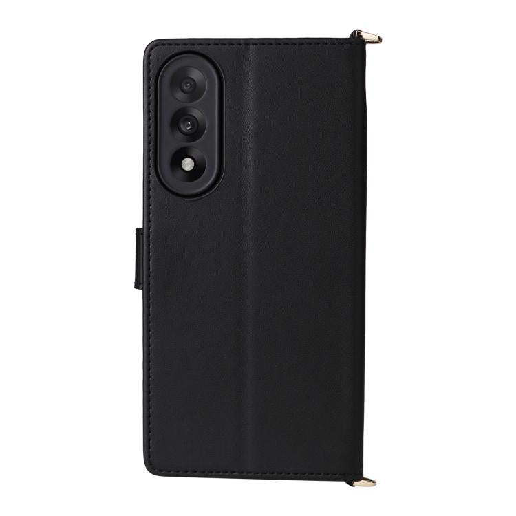 For OnePlus Nord 5 / OnePlus Ace 5 Ultra Multifunctional 6-Card Slots Leather Phone Case with Wrist Strap