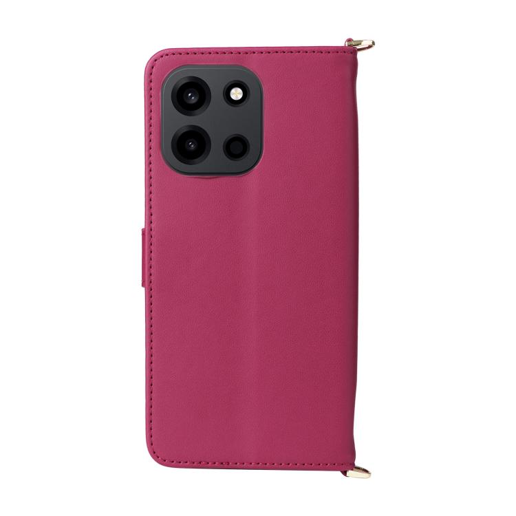 For OnePlus Turbo 6 / Turbo 6V / Nord 6 Multifunctional 6-Card Slots Leather Phone Case with Wrist Strap