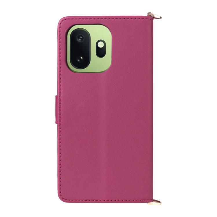 For OnePlus 15T 5G Multifunctional 6-Card Slots Leather Phone Case with Wrist Strap