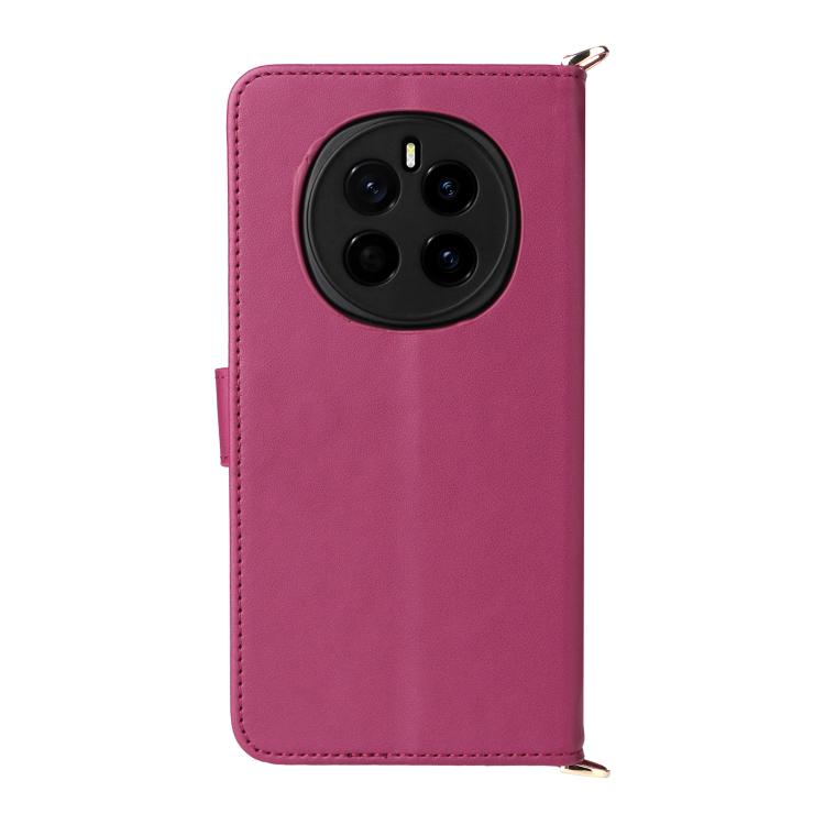 For Honor Magic7 5G Multifunctional 6-Card Slots Leather Phone Case with Wrist Strap
