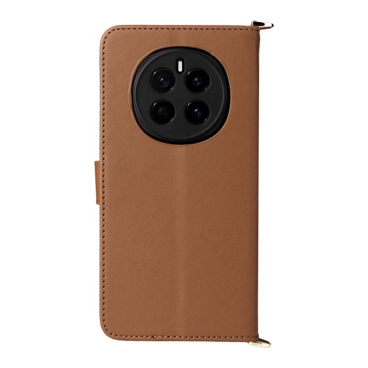For Honor Magic7 5G Multifunctional 6-Card Slots Leather Phone Case with Wrist Strap