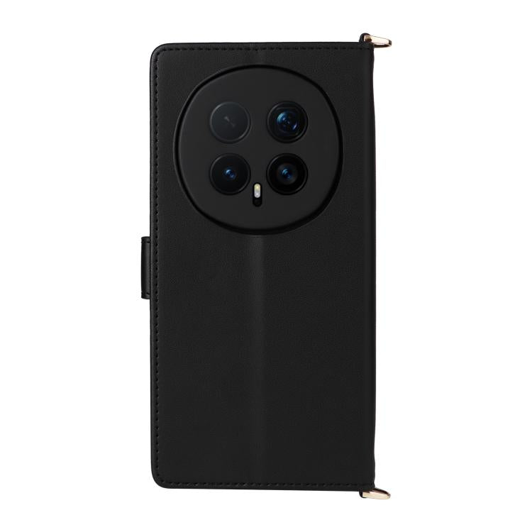 For Honor Magic8 Pro Multifunctional 6-Card Slots Leather Phone Case with Wrist Strap
