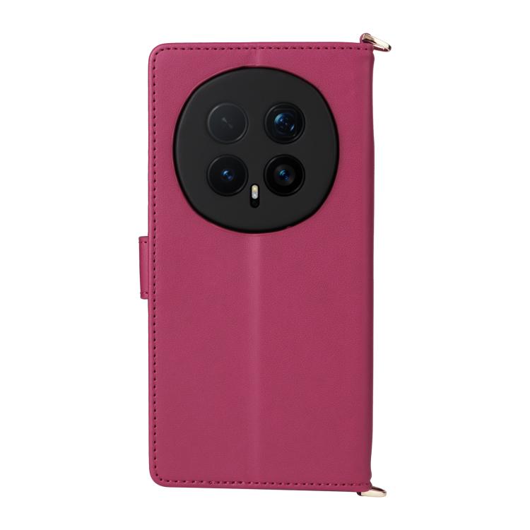 For Honor Magic8 Pro Multifunctional 6-Card Slots Leather Phone Case with Wrist Strap