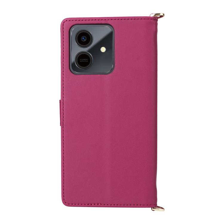 For Honor Play10 4G Multifunctional 6-Card Slots Leather Phone Case with Wrist Strap