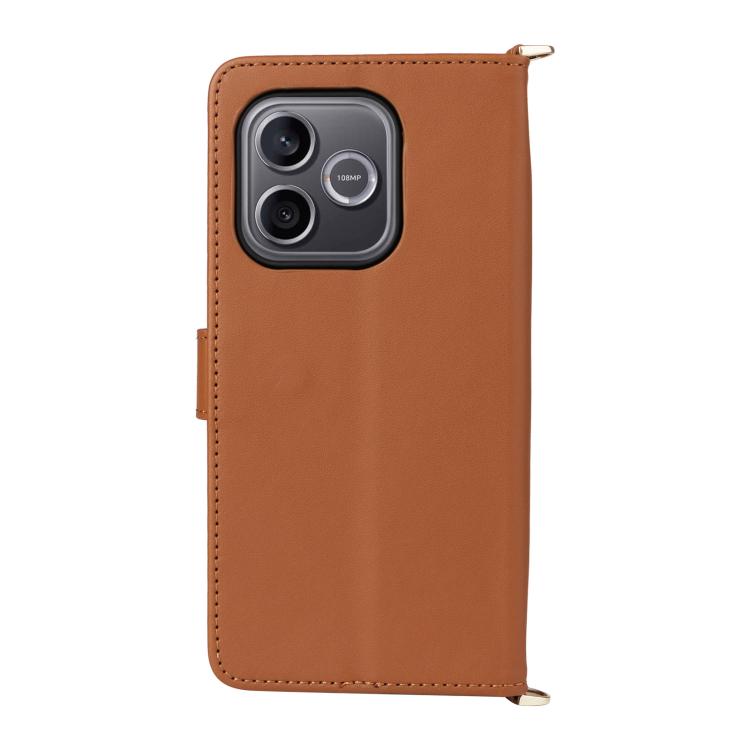 For Honor 600 Lite Global Multifunctional 6-Card Slots Leather Phone Case with Wrist Strap