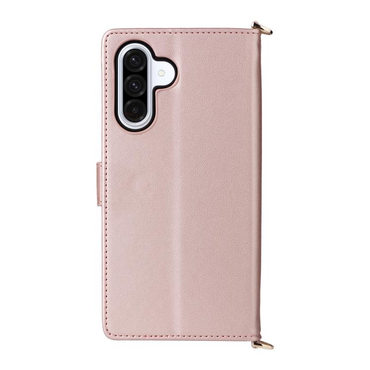 For Samsung Galaxy A26 5G Multifunctional 6-Card Slots Leather Phone Case with Wrist Strap