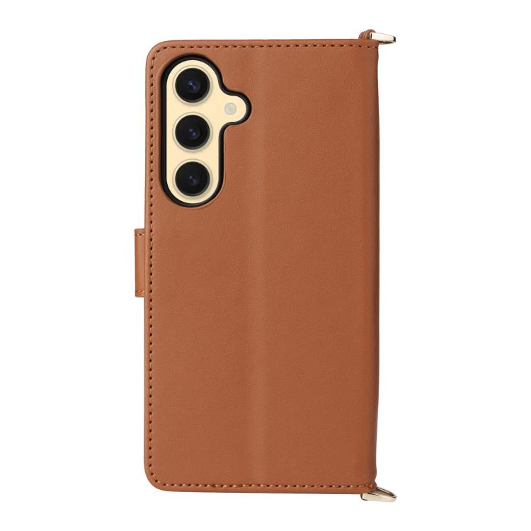For Samsung Galaxy S25 5G Multifunctional 6-Card Slots Leather Phone Case with Wrist Strap