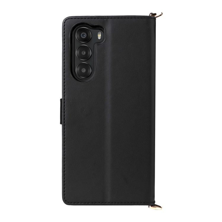 For ZTE nubia S 5G A403ZT Multifunctional 6-Card Slots Leather Phone Case with Wrist Strap