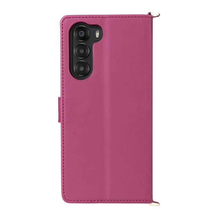 For ZTE nubia S 5G A403ZT Multifunctional 6-Card Slots Leather Phone Case with Wrist Strap