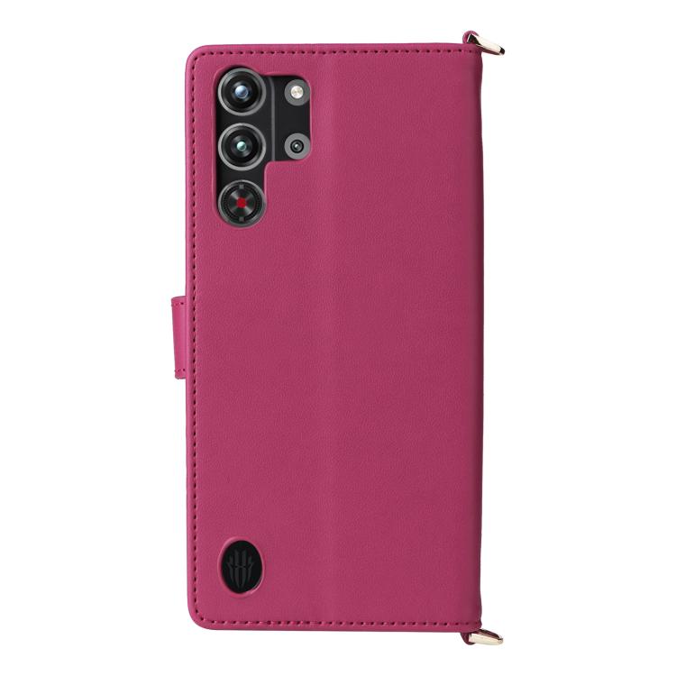 For ZTE nubia Red Magic 10 Pro / 10 Pro+ Multifunctional 6-Card Slots Leather Phone Case with Wrist Strap