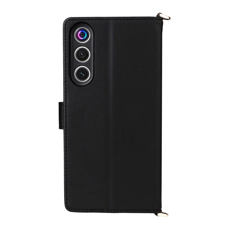 For ZTE nubia Red Magic 10 Air Multifunctional 6-Card Slots Leather Phone Case with Wrist Strap