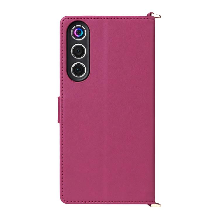 For ZTE nubia Red Magic 10 Air Multifunctional 6-Card Slots Leather Phone Case with Wrist Strap