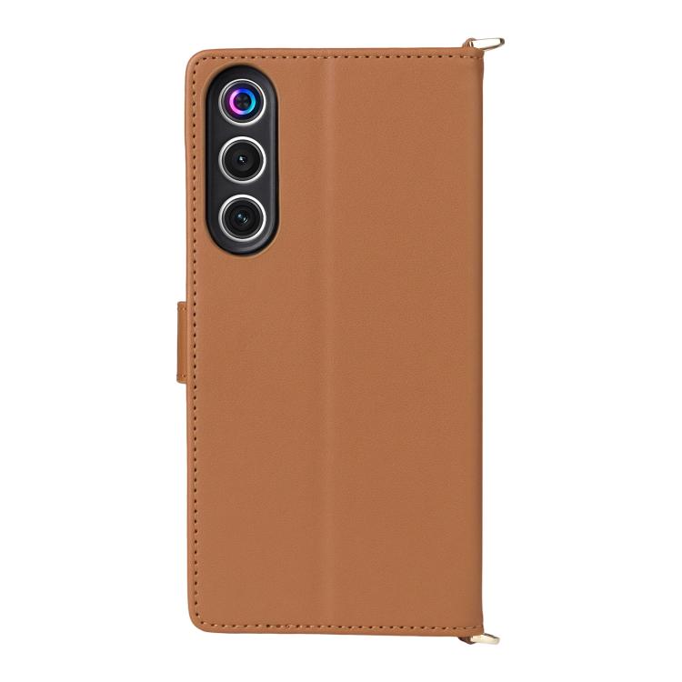 For ZTE nubia Red Magic 10 Air Multifunctional 6-Card Slots Leather Phone Case with Wrist Strap
