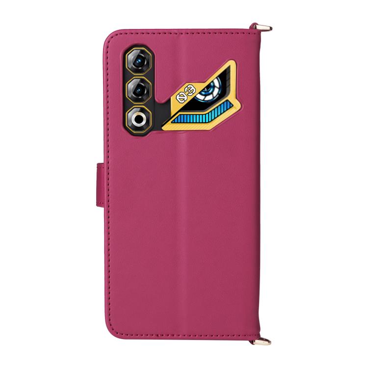 For ZTE nubia Neo 3 GT 5G Multifunctional 6-Card Slots Leather Phone Case with Wrist Strap