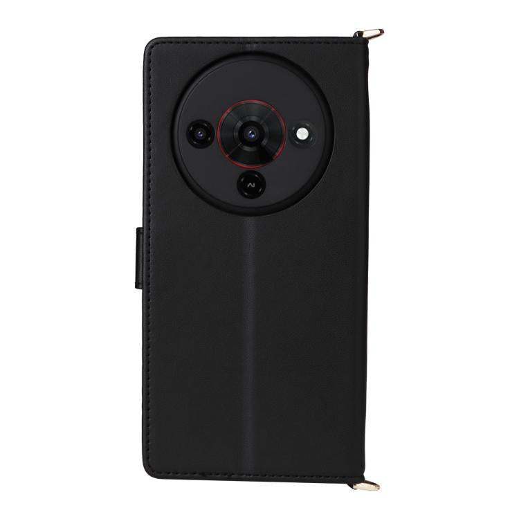 For ZTE Blade A76 5G Multifunctional 6-Card Slots Leather Phone Case with Wrist Strap