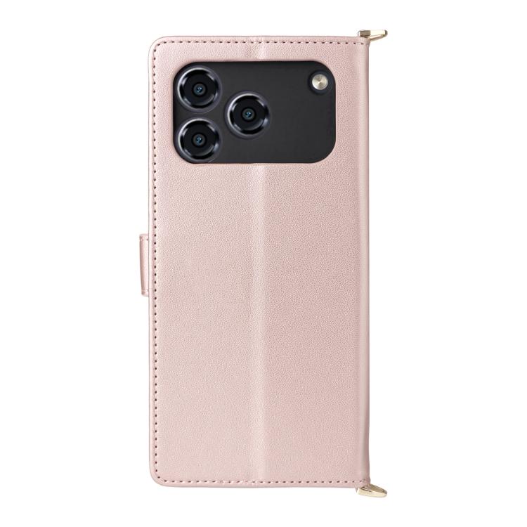 For ZTE Blade A76 4G Multifunctional 6-Card Slots Leather Phone Case with Wrist Strap