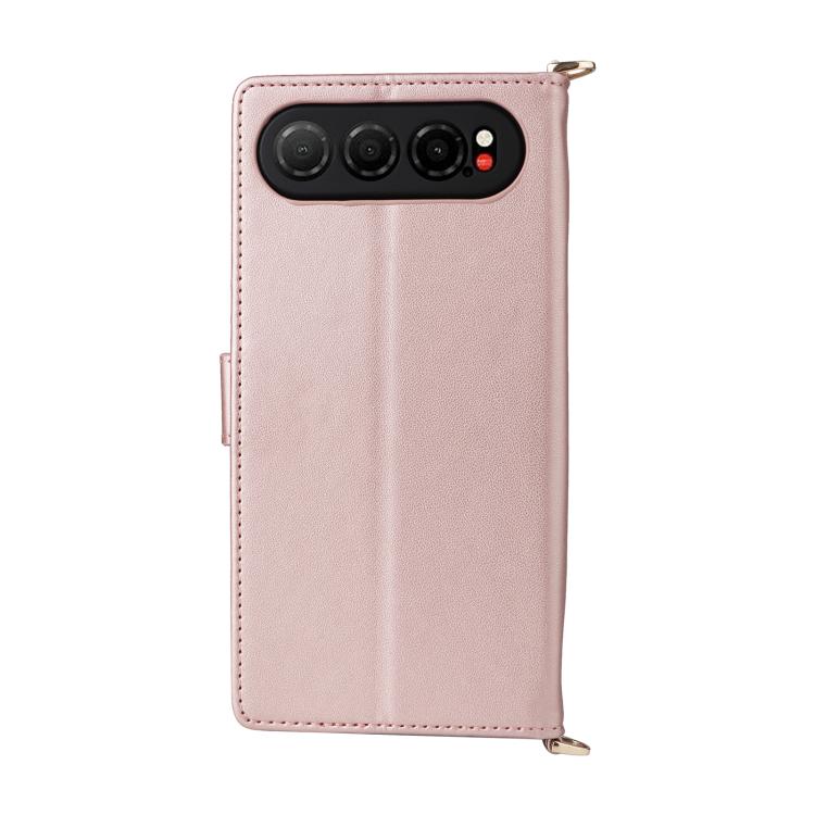 For ZTE nubia Air Multifunctional 6-Card Slots Leather Phone Case with Wrist Strap