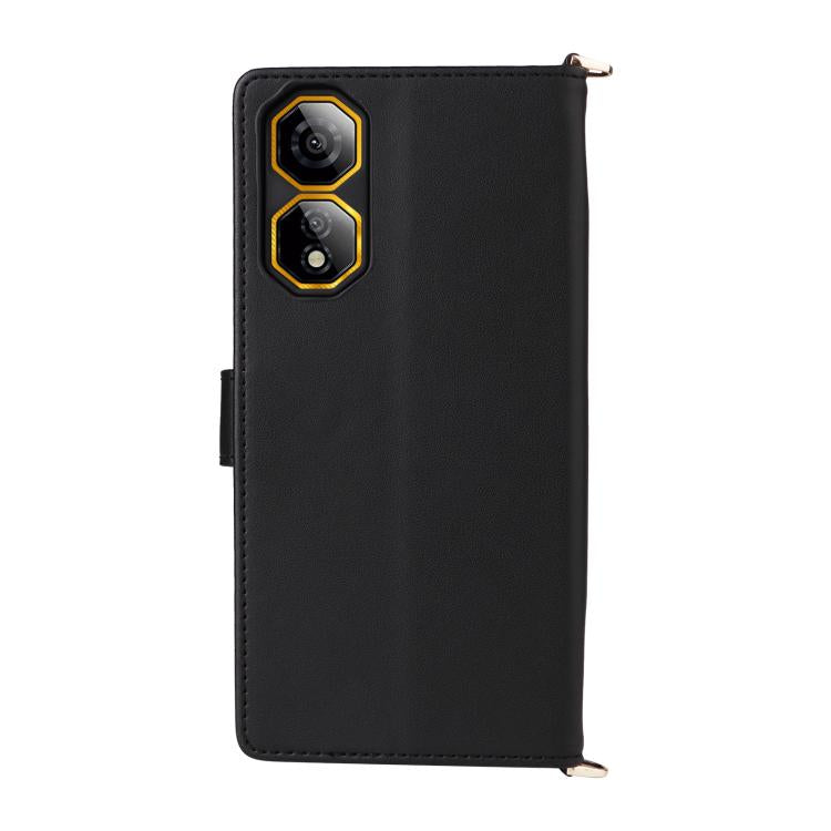 For ZTE nubia Neo 2 Multifunctional 6-Card Slots Leather Phone Case with Wrist Strap